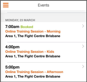 TFC Booking System